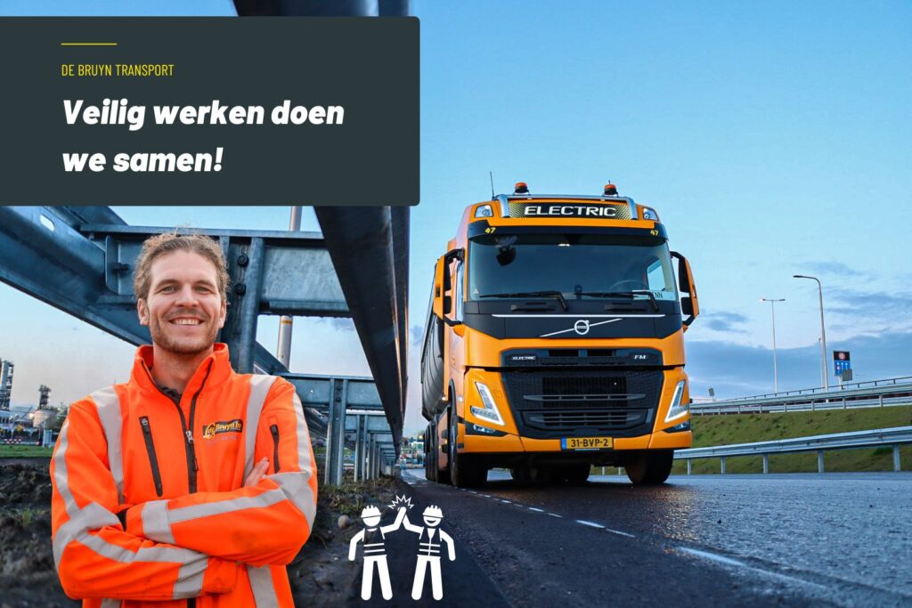 Veilig werken met De Bruy Transport en Heijmans.