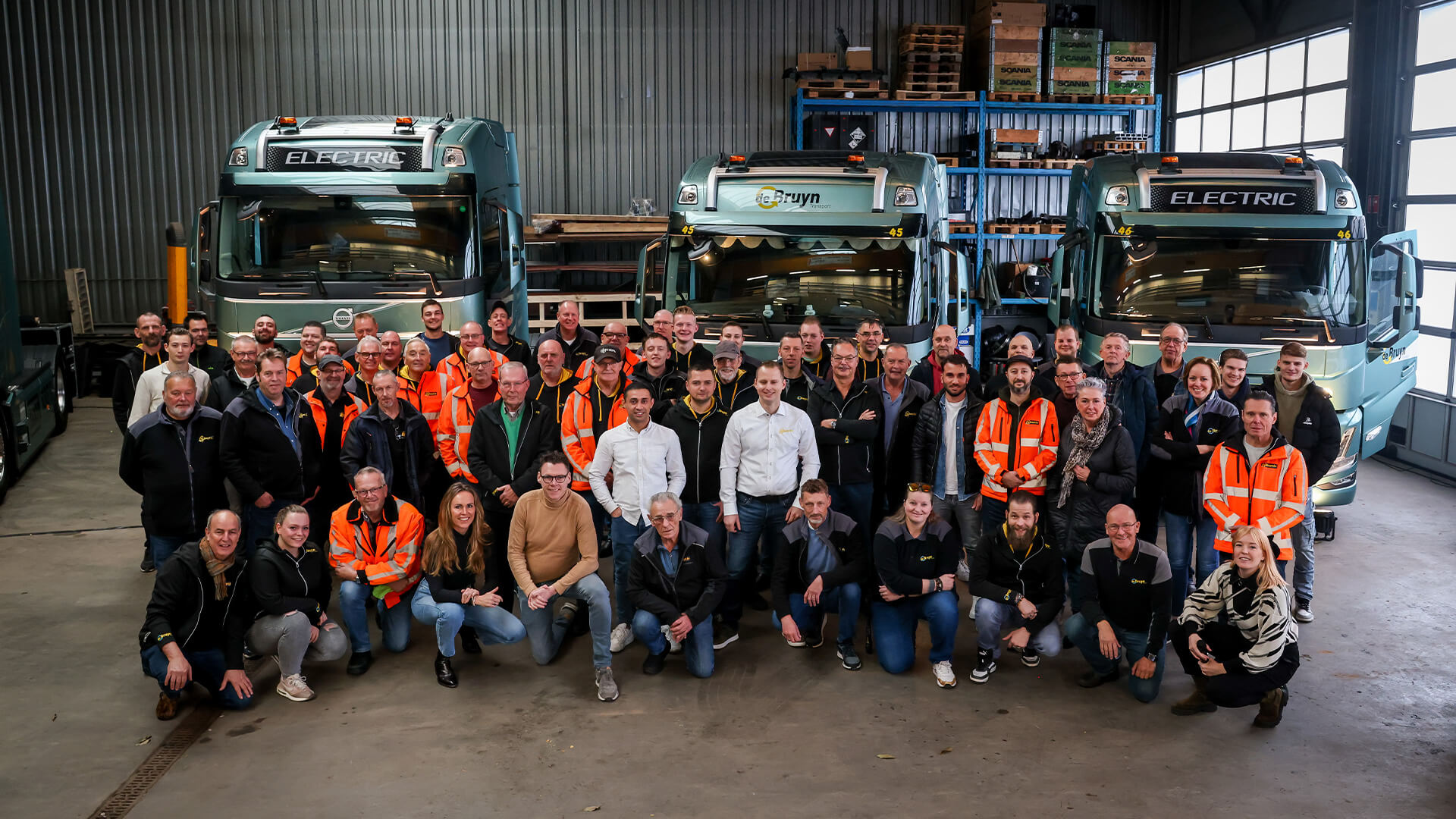 Teamfoto de bruyntransport.nl