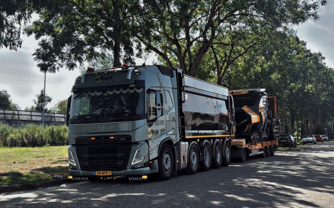 Hoe is het om als set-wagen chauffeur te werken bij De Bruyn?